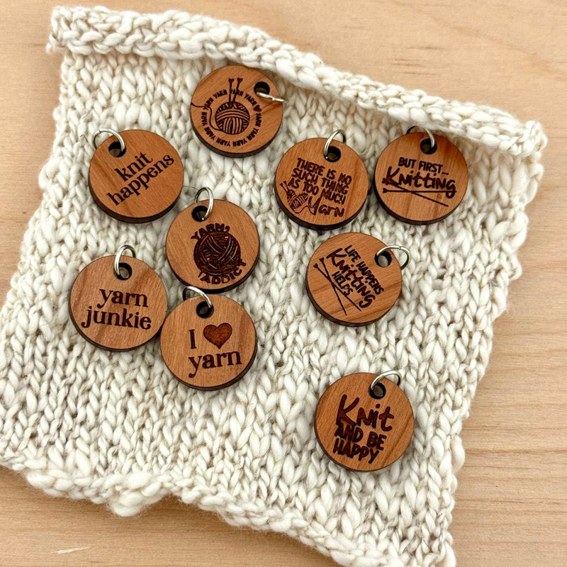 Stitch Markers & Progress Keepers