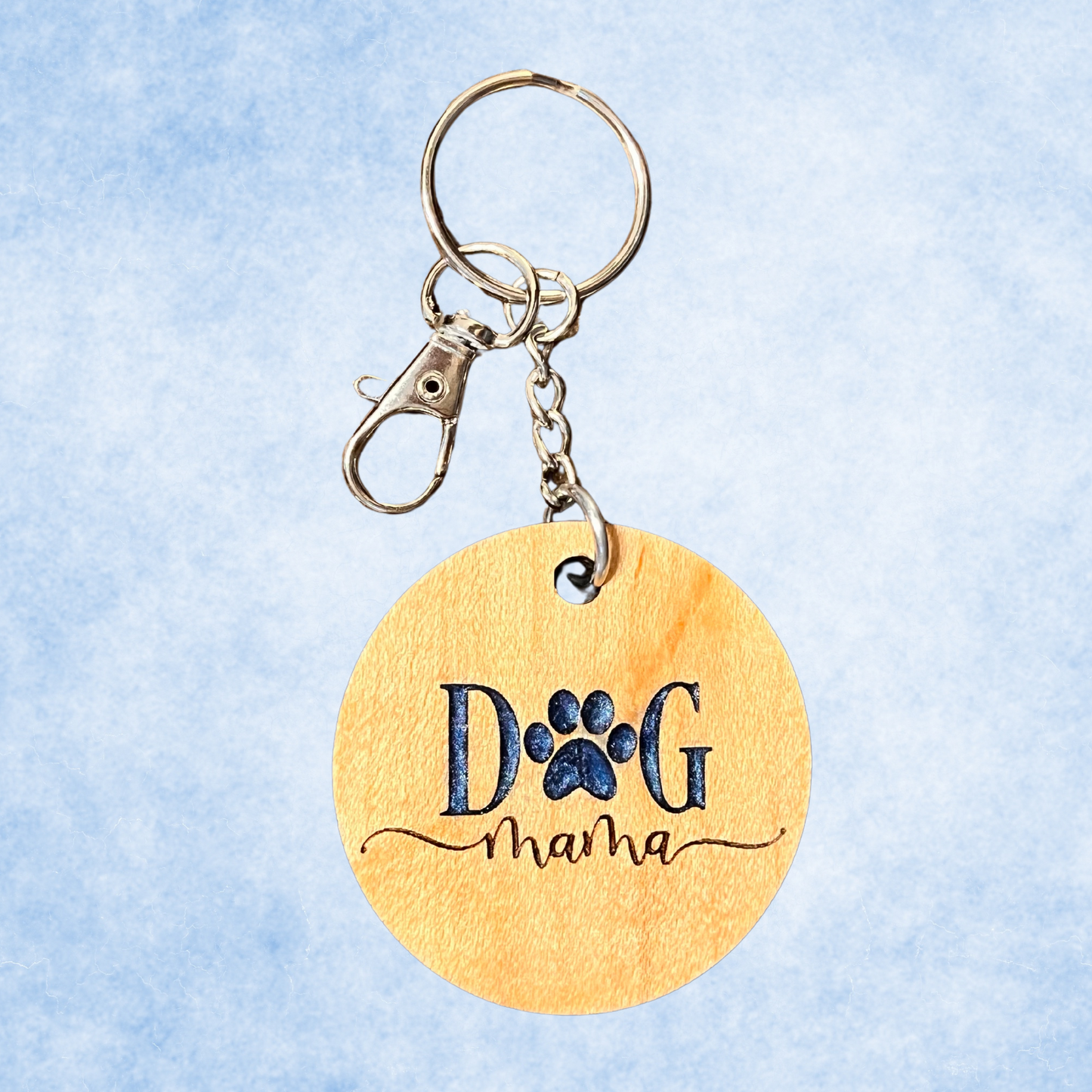 Dog Mama Keychain